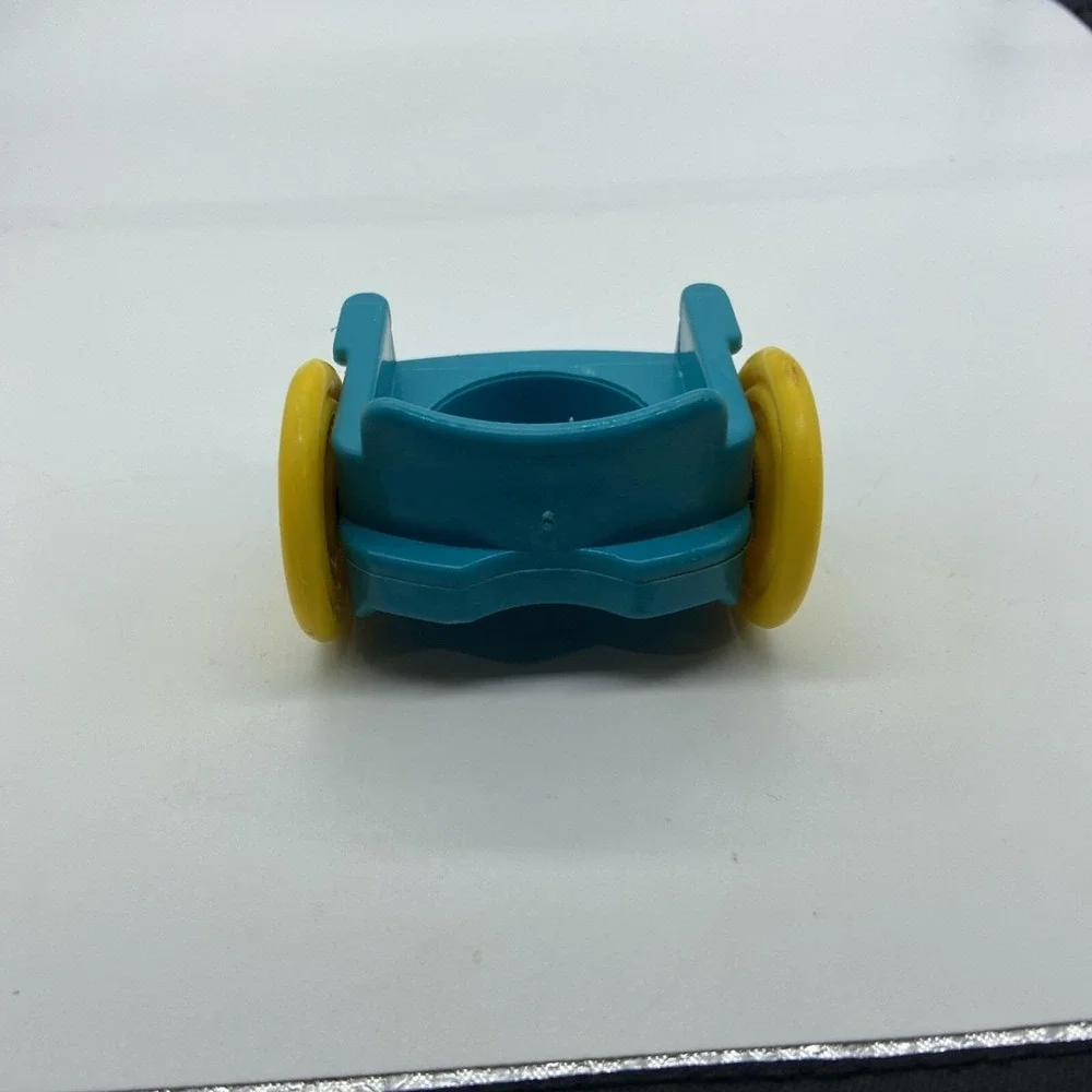 Vintage 1995 Fisher Price‎ Little People Wheelchair Teal Yellow Replacement Toy